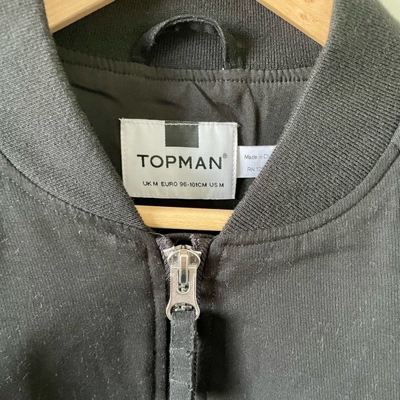 NWOT Nordstrom Topman bomber jacket - Picture 4 of 8